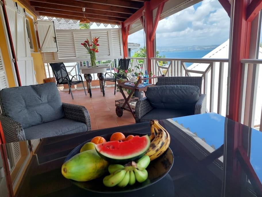 Villa Nautilia, Vue Mer, Proche Plage Les Trois-Ilets Exterior foto