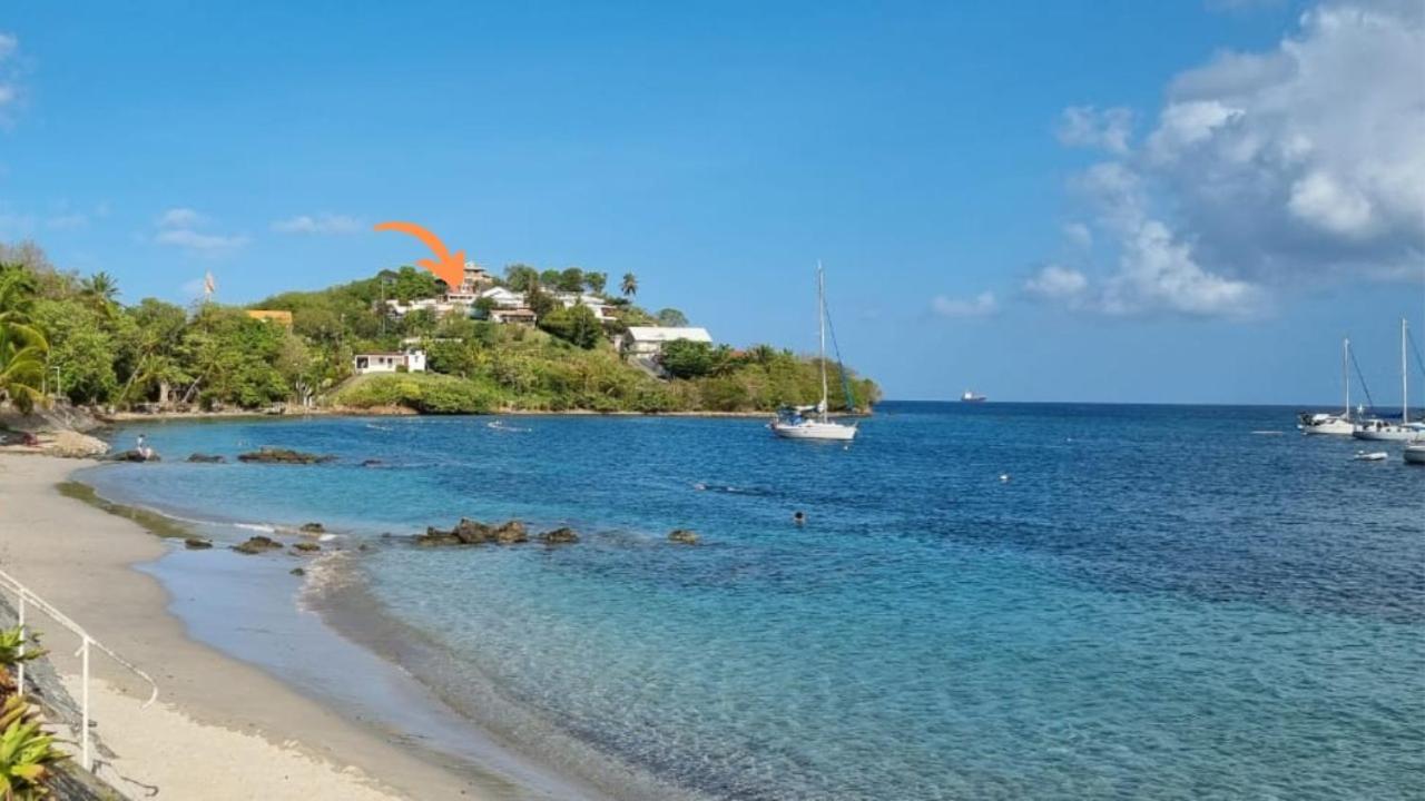 Villa Nautilia, Vue Mer, Proche Plage Les Trois-Ilets Exterior foto