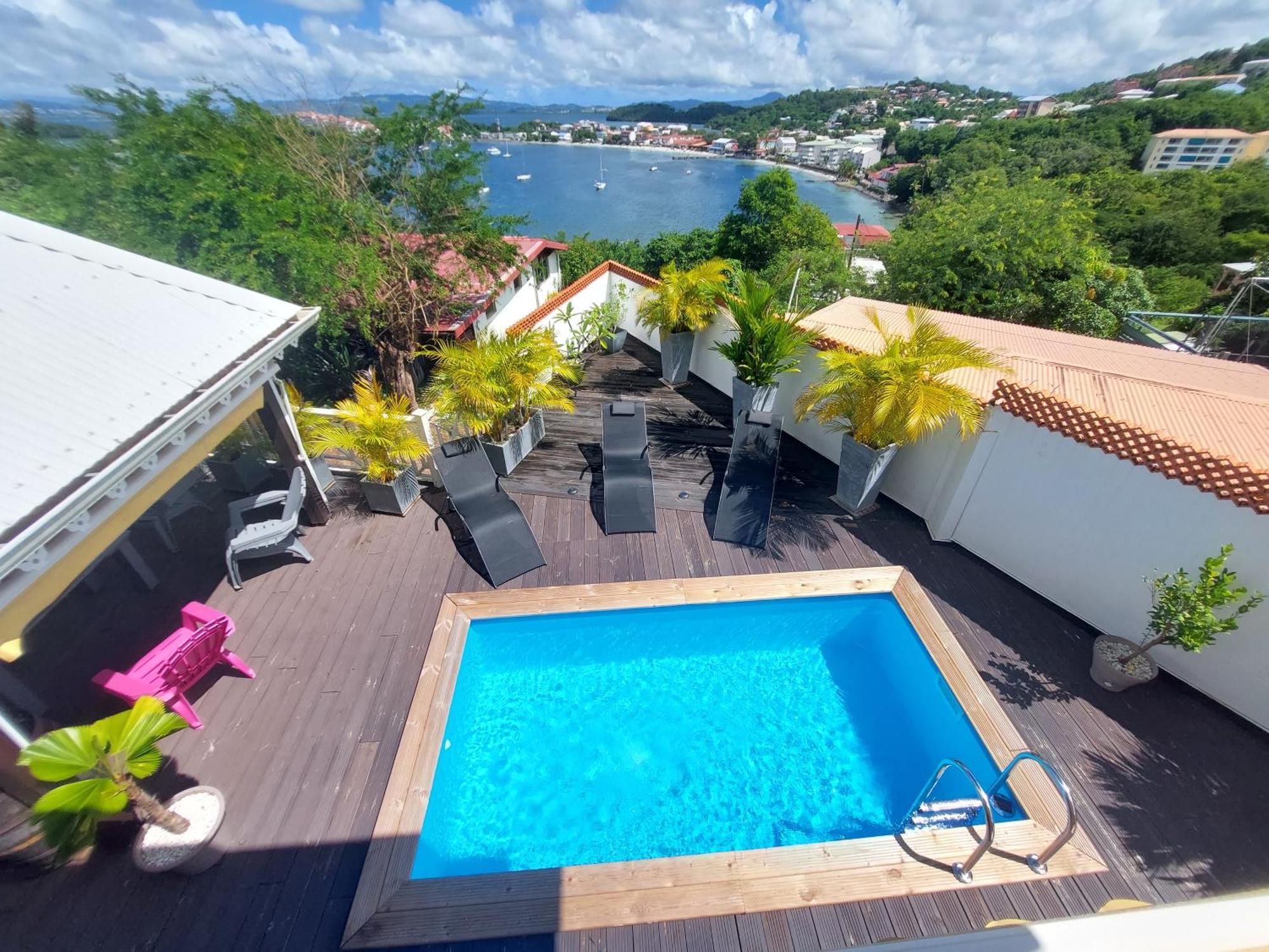 Villa Nautilia, Vue Mer, Proche Plage Les Trois-Ilets Exterior foto